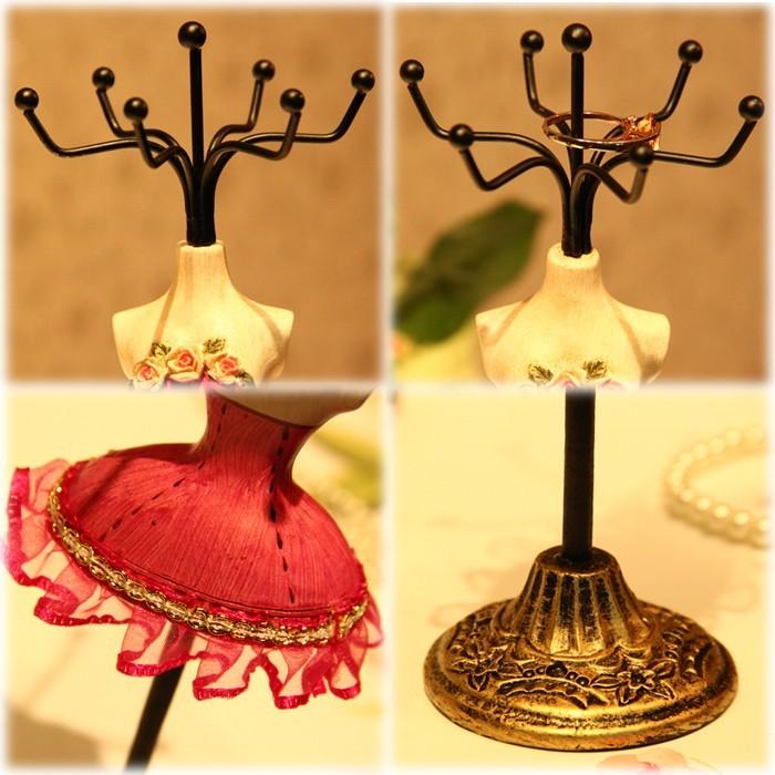 トルソー型 アンティーク ジュエリー スタンド ネックレス 掛け アクセサリー 収納 インテリア 小物 |  | 03