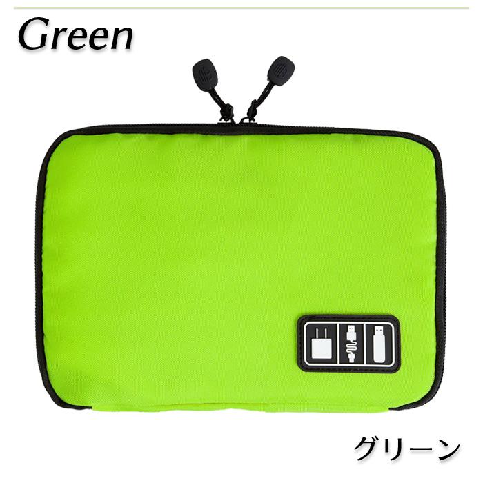 PC スマホ ケーブル 小物 収納 ポーチ バッグインバッグ 整理 モバイル アクセサリー インナーバッグ ソフト ケース USB収納 充電ケーブル 多機能 メッシュ |  | 05
