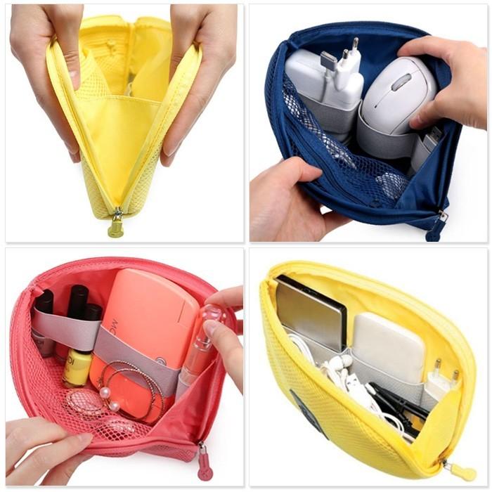 多機能 便利 整理 収納 ポーチ バッグインバッグ システムバッグ インナーバッグ 男女兼用 マルチケース 旅行 出張 ジム メイク PC スマホ 小物 アクセサリー |  | 03