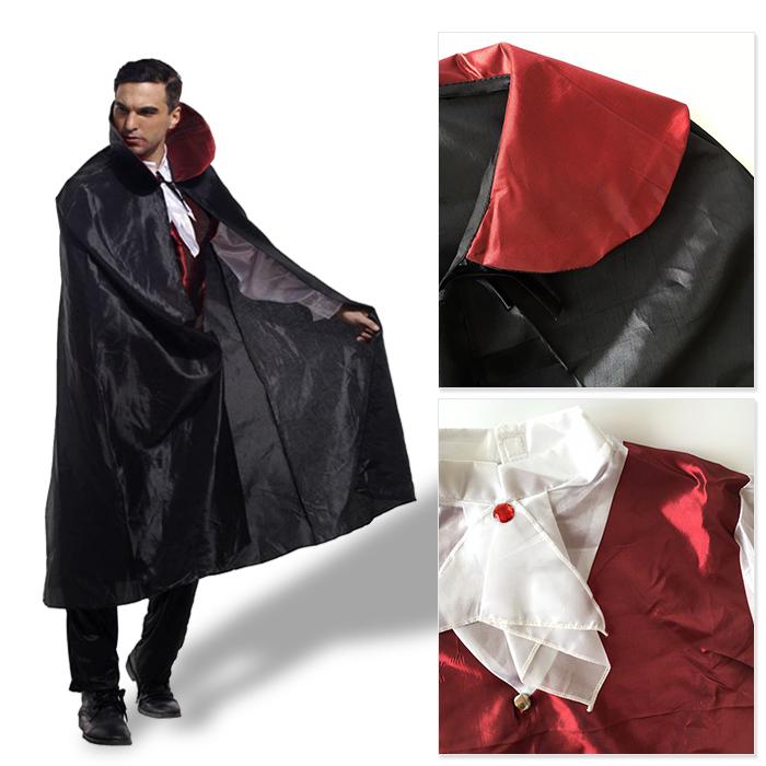 ドラキュラ 吸血鬼 コスプレ ３点セット マント コスチューム 大人 ハロウィン 仮装 衣装 イベント |  | 02