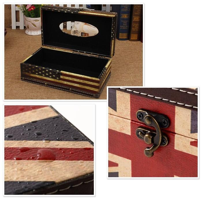 ティッシュ ボックス アンティーク お洒落 星条旗 ユニオンジャック 古地図 オシャレ レトロ BOX箱ティッシュ ケース インテリア イギリス アメリカ 国旗 |  | 02