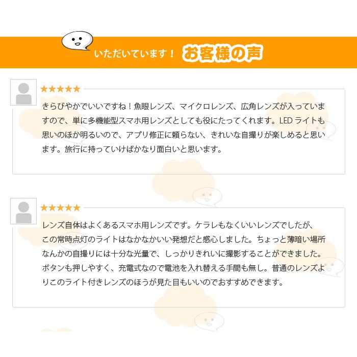 自撮りリングライト 三段フィルイン 3in1 カメラレンズキット クリップ式 ブラック |  | 08