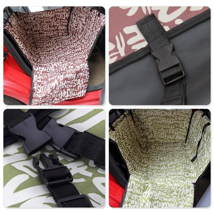 ペット用ドライブ 防水シート ドライブシート ペット用ドライブボックス 車用ペットキャリー 後部座席 シートカバー 防水 ペット グッズ 犬 猫 |  | 02