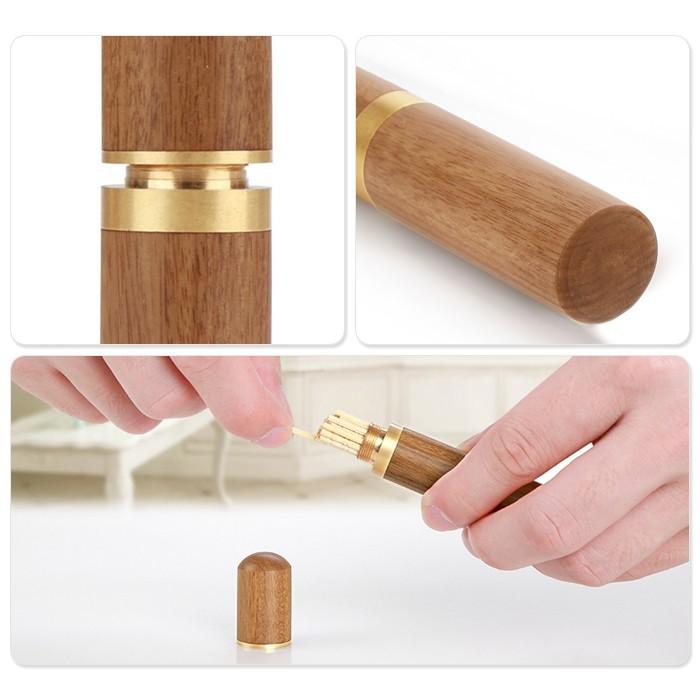 楊枝入れ 携帯用 楊枝ケース 携帯爪楊枝入れ つまようじ 爪楊枝 ケース 携帯 つまようじ入れ |  | 02