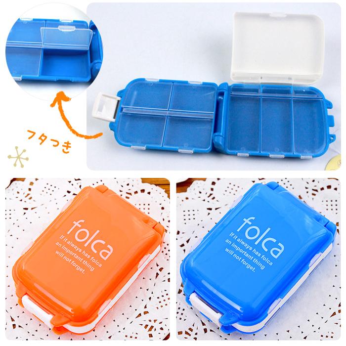 ポータブルピルケース 3段分割 ピルケース くすり入れ 薬入れ 携帯 常備薬 収納 コンパクト おしゃれ かわいい |  | 03