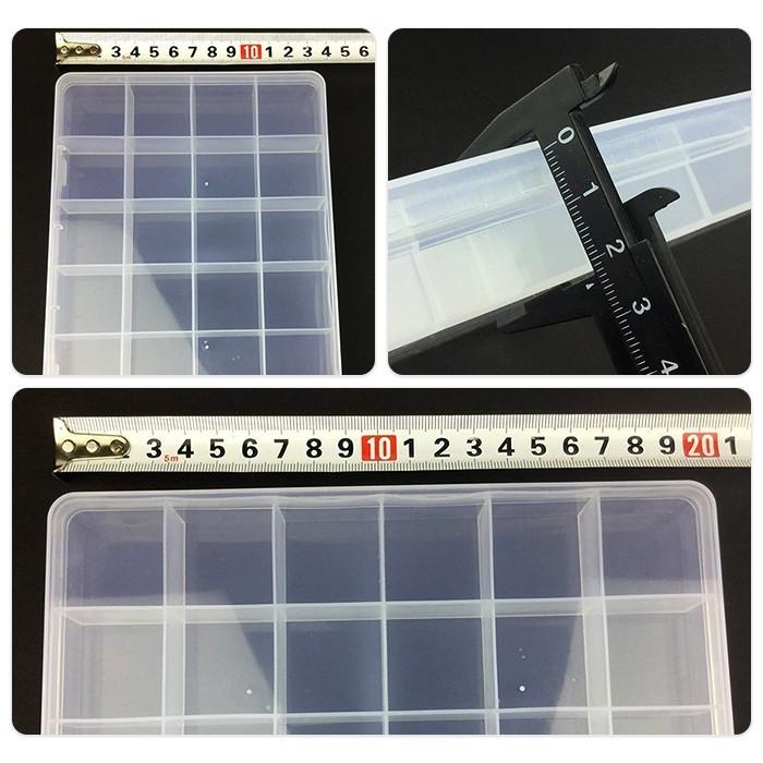 2個セット 24マス ネイル パーツ 収納ケース 収納ボックス クリア アクセサリー 手芸 金具 メタルパーツ ハンドメイド 材料 レジン 小物 仕切り ケース |  | 03