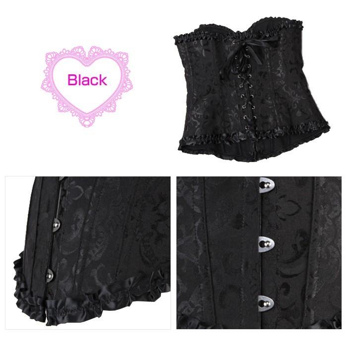 コルセット 編み上げ ビスチェ オーバーバスト ベルト 腰痛 ダイエット くびれ 骨盤 肋骨 衣装 仮装 ハロウィン コスチューム コスプレ |  | 02