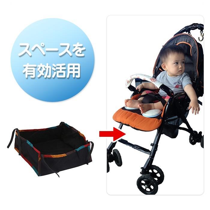 ベビーカー 下部 収納 バッグ 小物入れ タオル おむつ ブランケット バスケット 便利 多機能 出産祝い ベビー用品 |  | 01