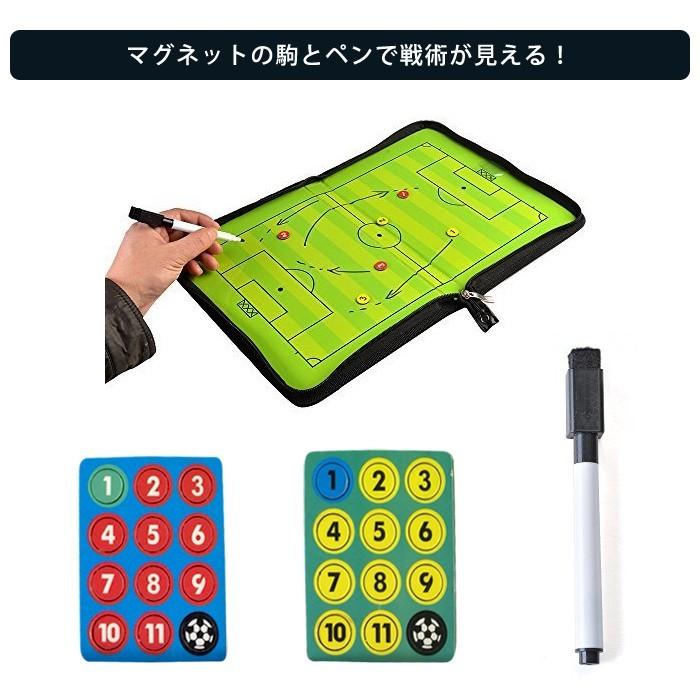 ペン付 サッカー フットサル マグネット 作戦盤 タクティクス コーチング 作戦 ボード |  | 02
