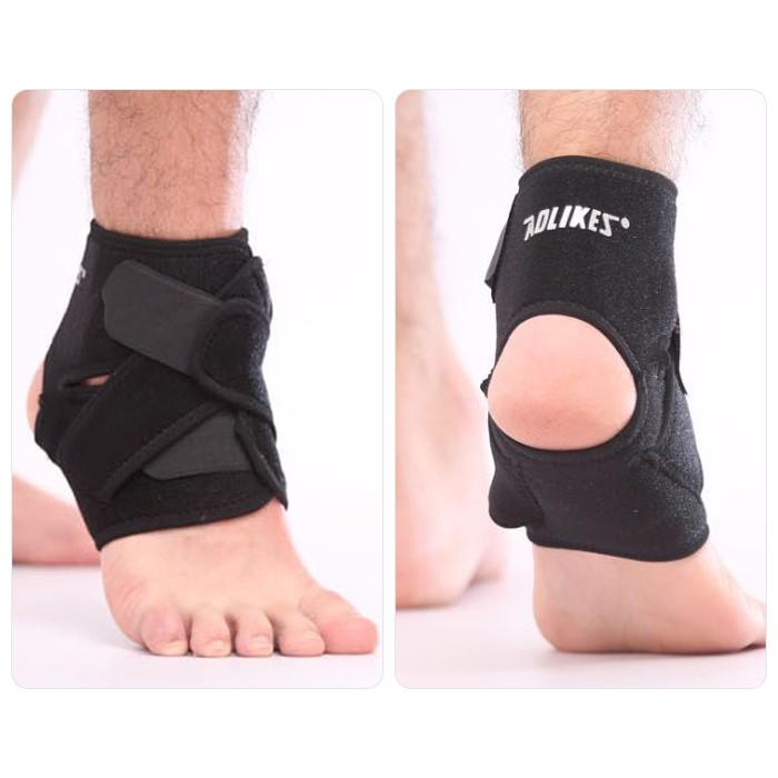 薄型 左右兼用 足首 サポーター 捻挫 足首用 アンクルサポーター スポーツ用 テーピング 足首固定 締め付け マジックテープ 調整可 |  | 03