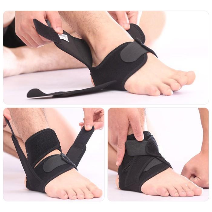 薄型 左右兼用 足首 サポーター 捻挫 足首用 アンクルサポーター スポーツ用 テーピング 足首固定 締め付け マジックテープ 調整可 |  | 04
