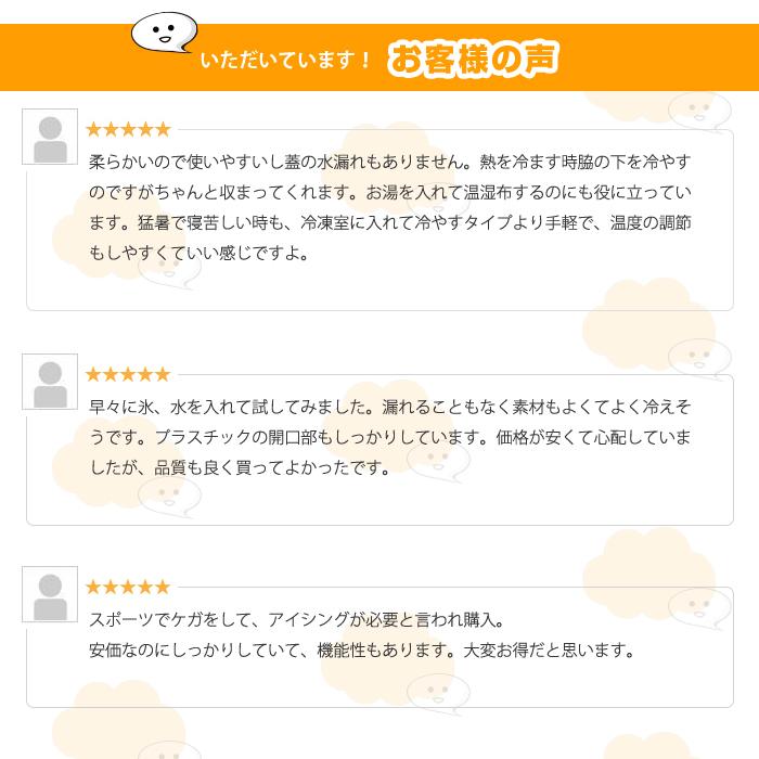 アイスバッグ アイシングバッグ コールドパック 氷嚢 氷のう スポーツ クールダウン 冷却 熱冷まし 応急措置 冷却グッズ 発熱 熱帯夜 雪の結晶 柄 水玉 |  | 08