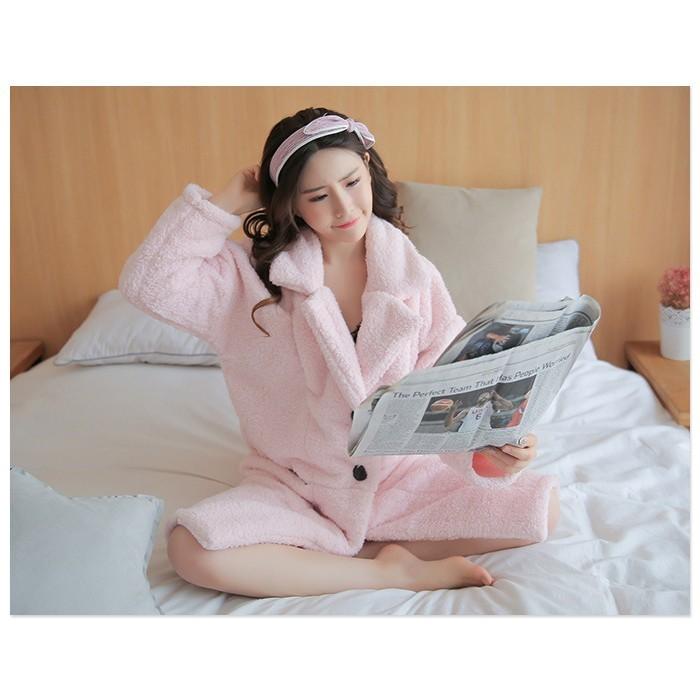 着る毛布 ルームウェア ロング ワンピース ガウン もこもこ ふわもこ フリース マイクロファイバー 部屋着 あったか 冬 レディース |  | 03