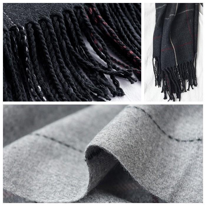 ウール カシミヤタッチ タータンチェック 格子柄 大判 ストール マフラー スヌード ブランケット 膝掛け 厚手 ショール レディース 秋冬 防寒 |  | 03