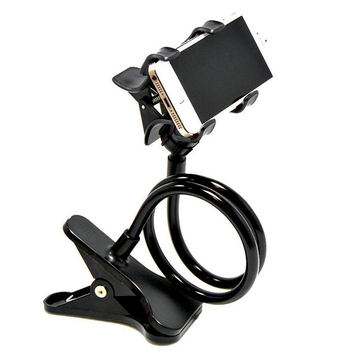 クリップ式 フレキシブル アームホルダー アームスタンド スマホ 卓上 ホルダー 携帯 角度 360度 自由自在 寝ながらスマホ |  | 06