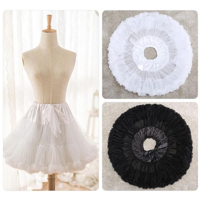 ふんわり リボン チュチュ チュール スカート パニエ ドレス 結婚式 発表会 キッズ |  | 06