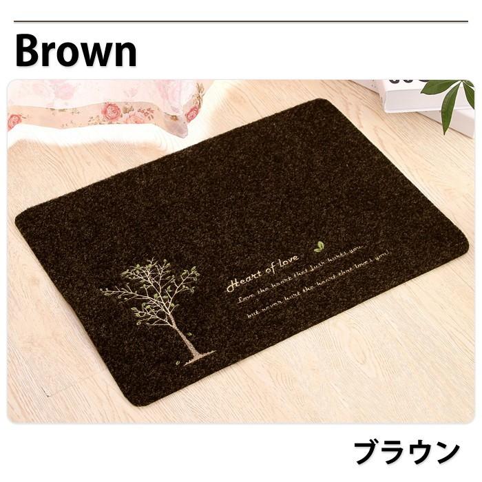 50×80cm 水洗いできる 玄関マット 泥落とし マット 北欧風 室内可 ナチュラル デザイン インテリア ウェルカムマット |  | 03
