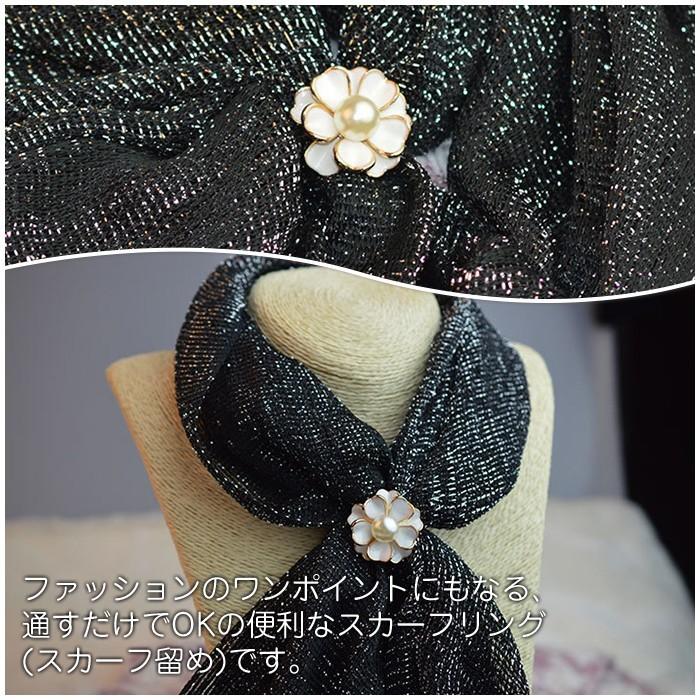 スカーフリング スカーフクリップ トリプル 3 リング スカーフ留め ゴールド アクセサリー アレンジ ワンポイント プレゼント |  | 02