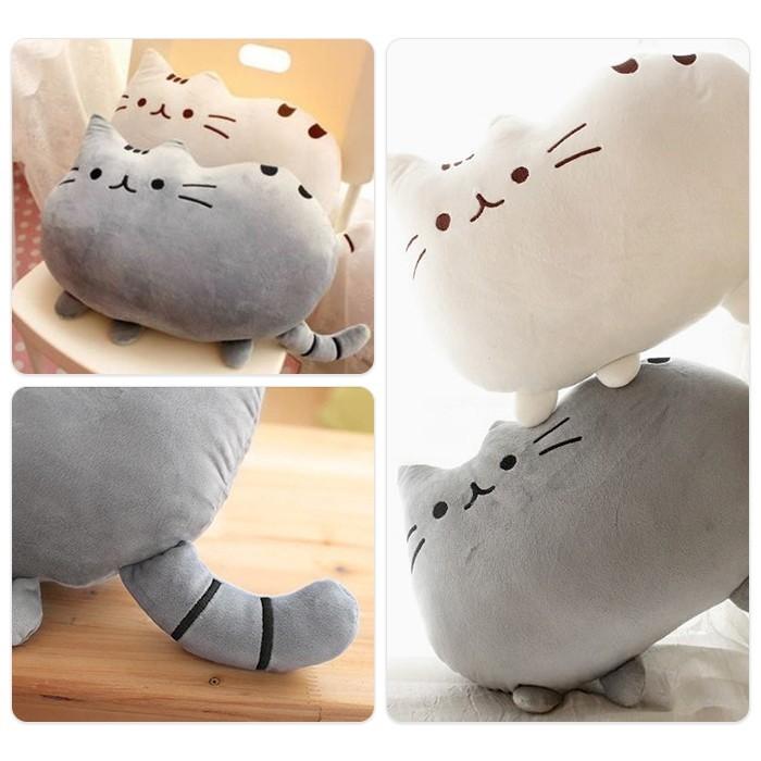 ふわふわ ネコ クッション 抱きまくら 抱き枕 枕 にゃんこ 柔らか ぬいぐるみ オフィス用にも インテリア ベッド ソファー |  | 02