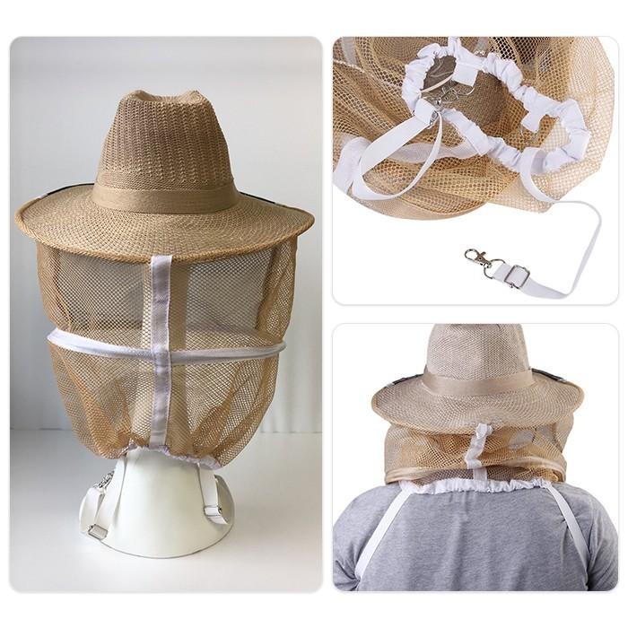 蜂 蚊 虫よけ帽子 保護帽子 防虫 日よけ 帽子 虫除け 対策 ヘッドフェイスプロテクター 害虫 駆除 草刈り ガーデニング |  | 02