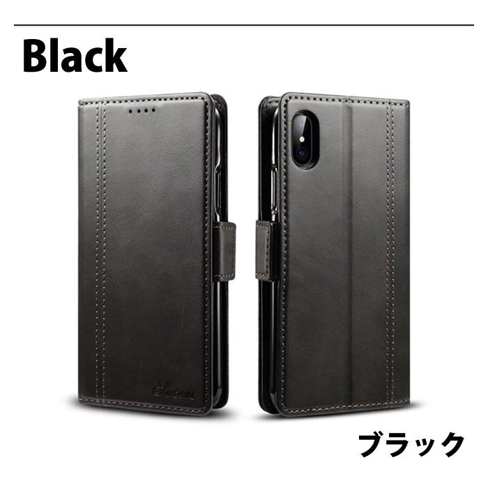 iPhone 手帳型 ケース iPhoneX iPhone7 iPhone6 Plus アイフォン カバー シンプル 無地 PU レザー おしゃれ 薄い 軽い コンパクト ワイヤレス充電 対応 |  | 08