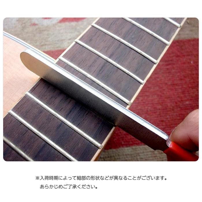 ギター フレット クラウニング ファイル 高さ調整 ツール ヤスリ 弦楽器 デュアルカット エッジツール ステンレス |  | 03