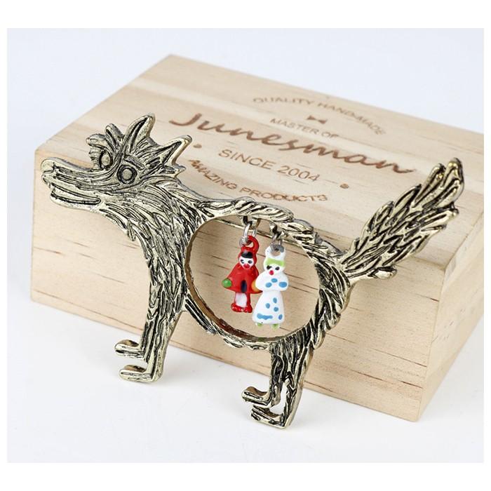 ブローチ ピン おとぎ話 童話 モチーフ 赤ずきん ファンキー おもしろ ユニーク ギフト |  | 06