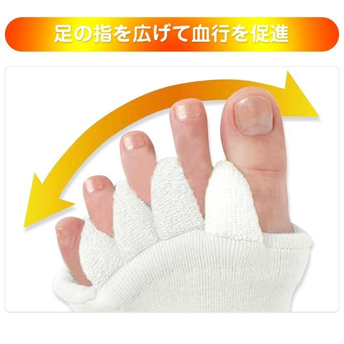 5本指 ソックス 足指開き スリーピングソックス 足 リンパ マッサージ ヨガ 血行 快眠 冷え取り 男女兼用 |  | 01
