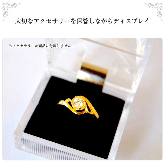クリスタル ジュエリー アクセサリー ケース 指輪 リング ピアス イヤリング ネックレス プレゼント ギフト用 箱 |  | 01