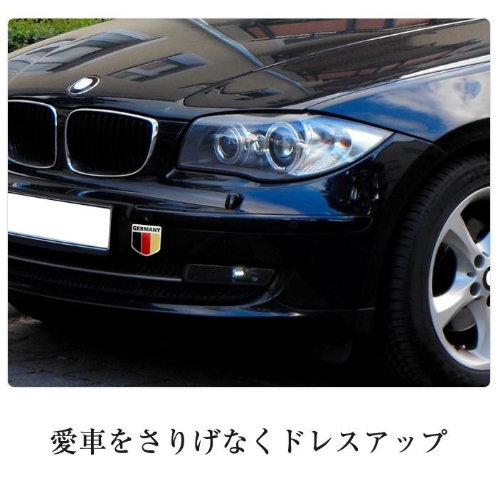 ドイツ 車 ステッカー 国旗 フラッグ アルミ プレート シール 立体 エンブレム 応援 サッカー W杯 オリンピック |  | 01