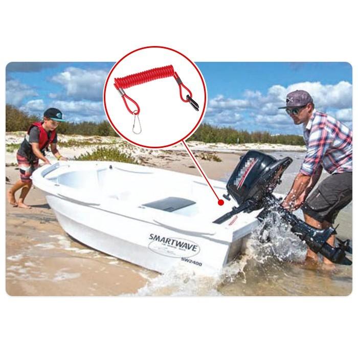 セーフティー キルスイッチ 汎用 キルストップ ボート 船外機 エンジン モーター ストッパーコード クリップ 緊急停止 |  | 04