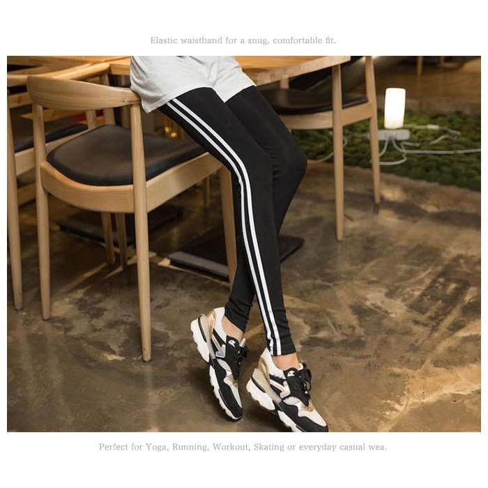 美脚 サイドライン レギンス 伸縮性 ストレッチ スキニー パンツ レギパン 部屋着 |  | 01