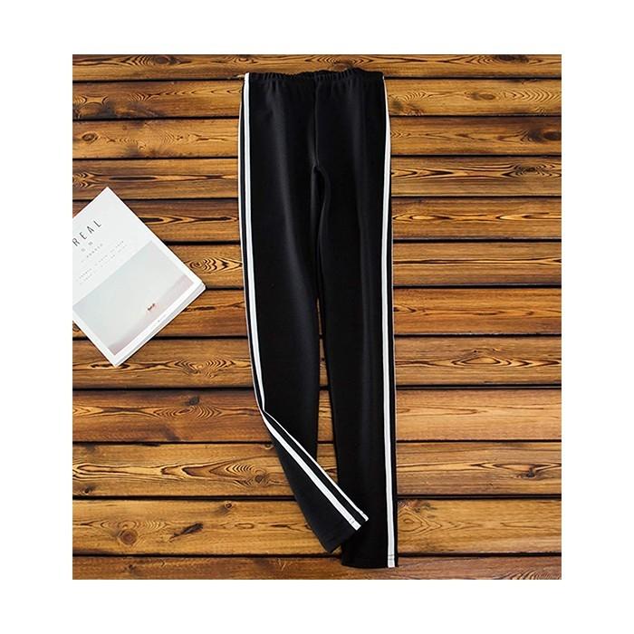 美脚 サイドライン レギンス 伸縮性 ストレッチ スキニー パンツ レギパン 部屋着 |  | 04