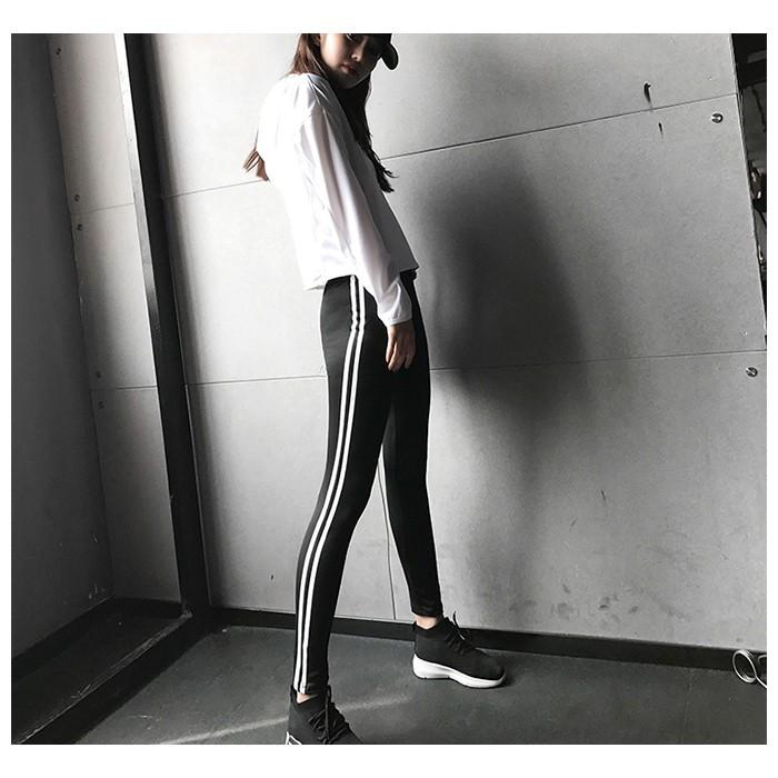 美脚 サイドライン レギンス 伸縮性 ストレッチ スキニー パンツ レギパン 部屋着 |  | 07