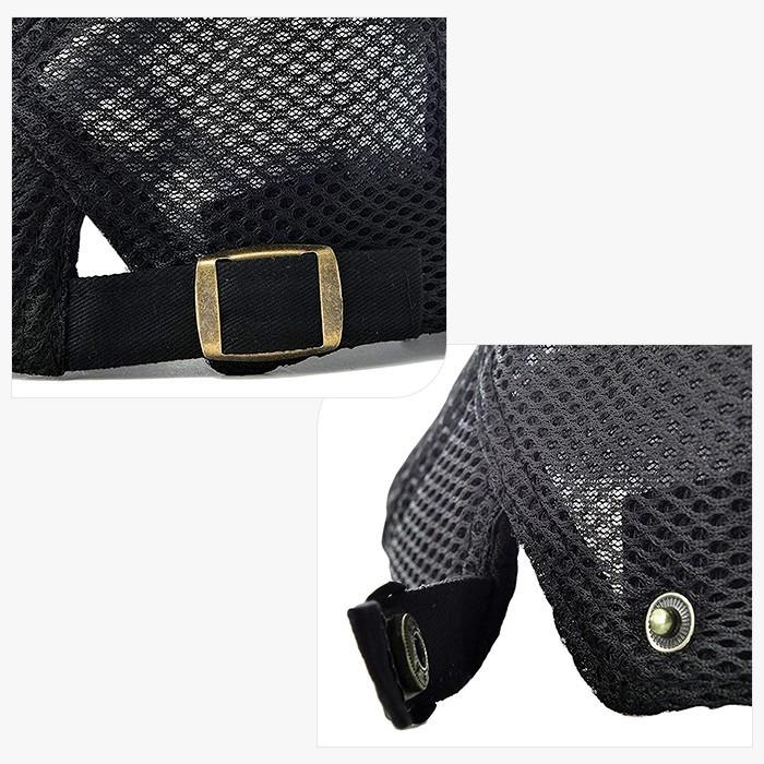 ハンチング 帽子 オール メッシュ ワーク キャップ ゴルフ スポーツ 男女兼用 |  | 03