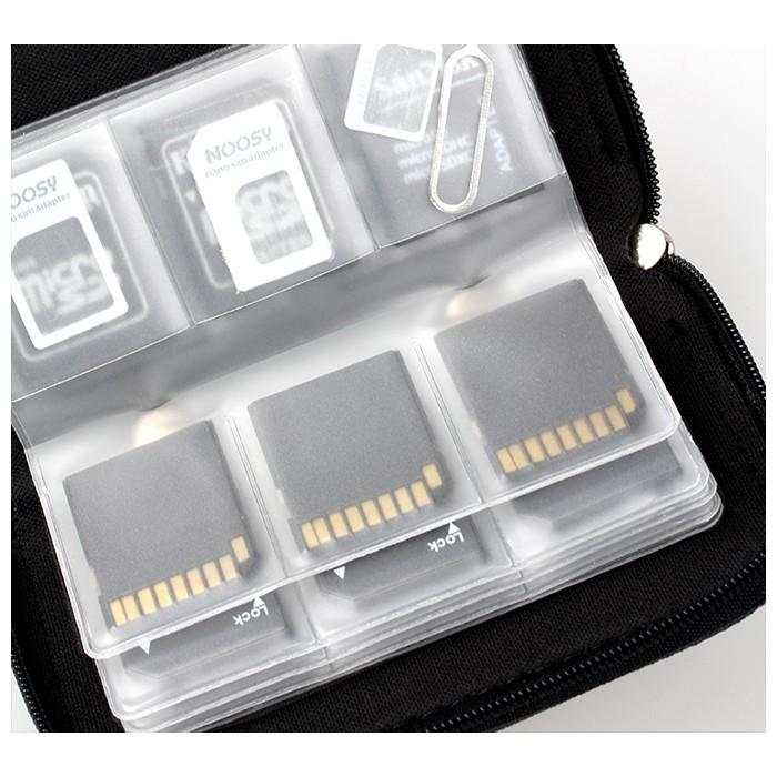 SDカード 収納 メディア ケース メモリーカード ファイル 携帯 便利 CF 4枚 SD 18枚 |  | 05