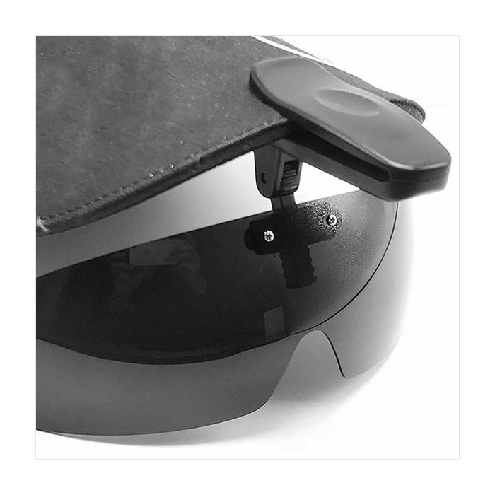 2個入 キャップ 帽子 クリップ サングラス 調光 偏光 レンズ 跳ね上げ式 紫外線 UV カット |  | 04