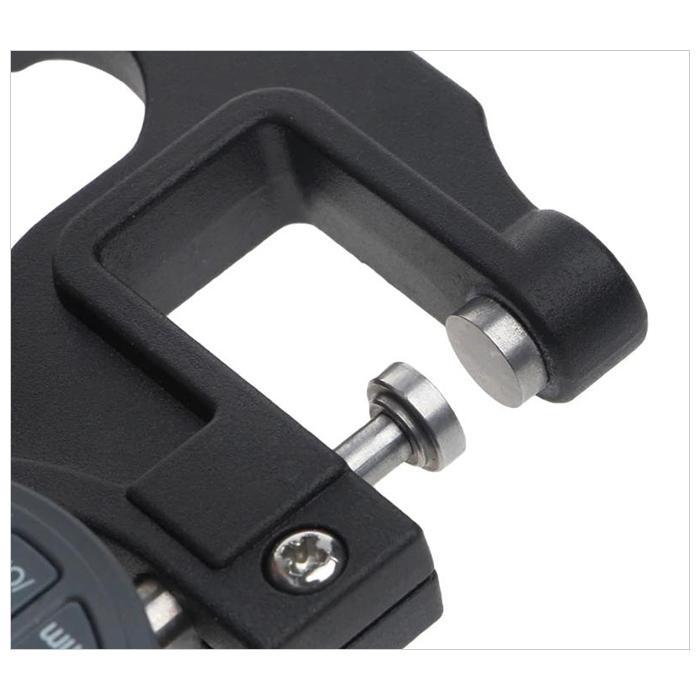 デジタル シックネスゲージ 厚み 測定 厚さ計 紙 フィルム 革 布 金属板 プラスチック板 サイズ計測 工場 製造 測定工具 ノギス |  | 04