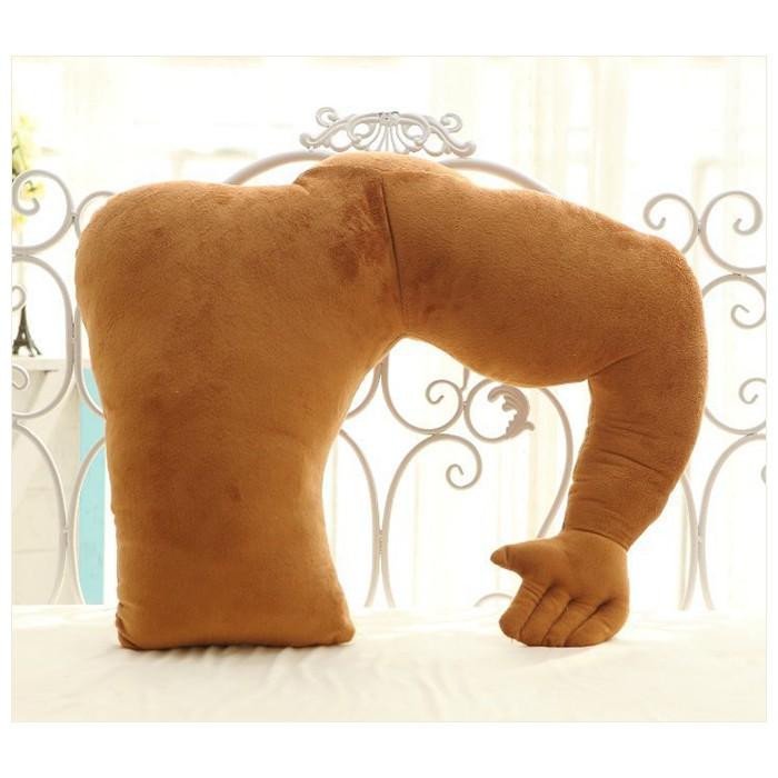 腕枕 大きい 枕 抱き枕 添い寝 クッション 癒し系 彼のうで枕 おもしろ グッズ 景品 |  | 03