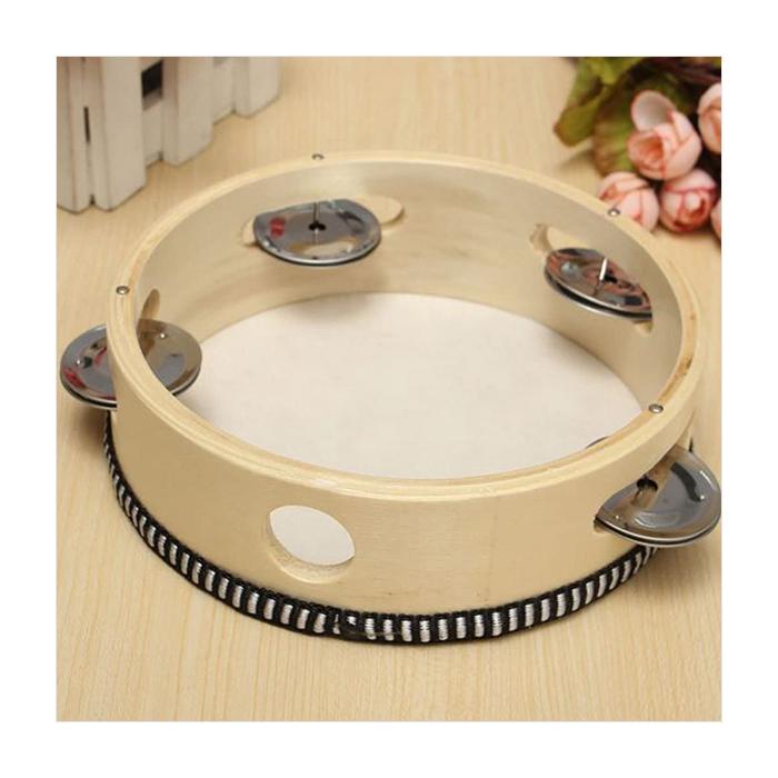 2個入 タンバリン 知育玩具 音楽 教育 リトミック 楽器 パーカッション 太鼓 キッズ |  | 02