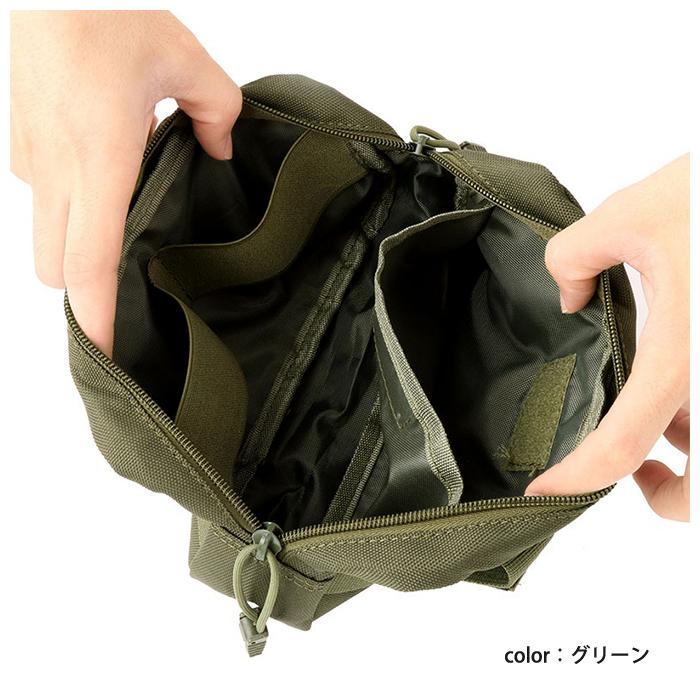 サバゲー 装備 ウエスト ポーチ サバイバルゲーム タクティカル