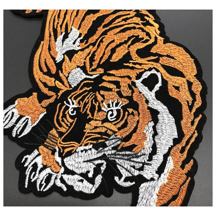 アイロン接着 ワッペン トラ 虎 タイガー 動物 刺繍ワッペン 特大 アップリケ タイガース 大きい かっこいい クール |  | 06