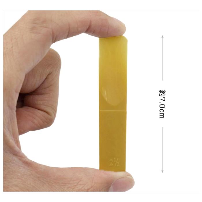 2個入 サックスリード サックス リード 2半 2 1/2 2.5 初心者 練習用 消耗品 楽器 予備 備品 吹奏楽 部活 パーツ アクセサリー |  | 03