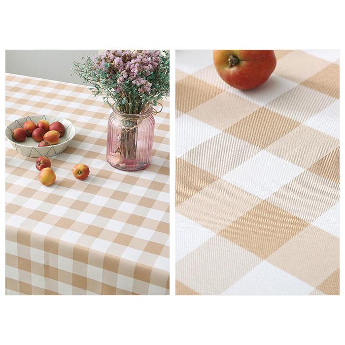 チェック テーブルクロス 北欧風 クロス カバー 汚れ防止 デスクマット マルチカバー マルチクロス フリークロス 目隠し 多目的 |  | 05