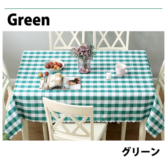 チェック テーブルクロス 北欧風 クロス カバー 汚れ防止 デスクマット マルチカバー マルチクロス フリークロス 目隠し 多目的 |  | 08