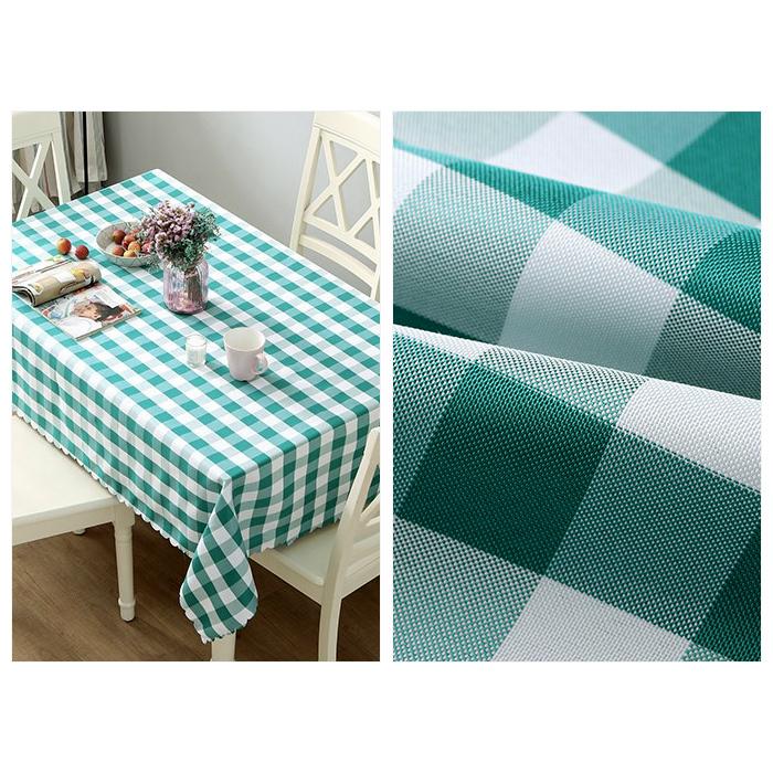 チェック テーブルクロス 北欧風 クロス カバー 汚れ防止 デスクマット マルチカバー マルチクロス フリークロス 目隠し 多目的 |  | 09