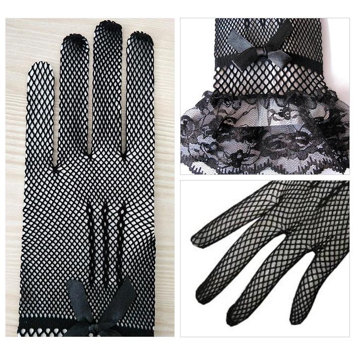 レース 手袋 グローブ 結婚式 披露宴 冠婚葬祭 ブラック ショート丈 パーティー 二次会 発表会 ハロウイン 仮装 ダンス 小物 |  | 02