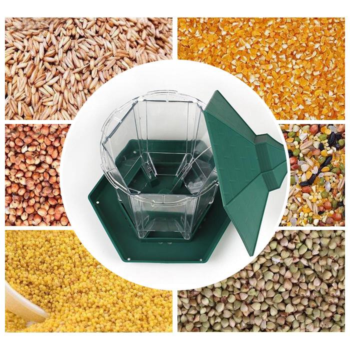 シンプル 吊下げ バードフィーダー 設置簡単 小鳥 餌 台 バードハウス ガーデン 庭 バードウォッチング 野鳥観察 給餌器 おしゃれ |  | 02