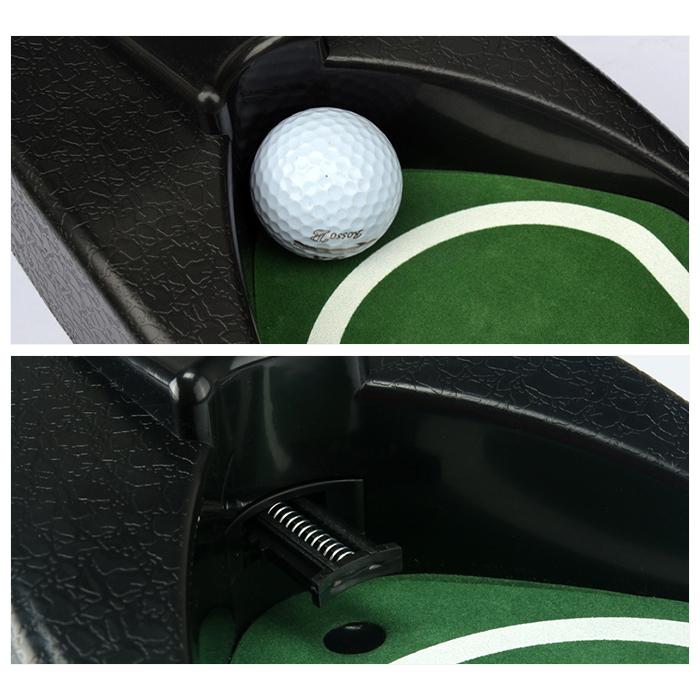 コンパクト 電動 自動 ゴルフ カップ 返球 リターン パター 練習 パターゴルフ 練習機 パッティング トレーニング 室内 自宅 会社 |  | 02