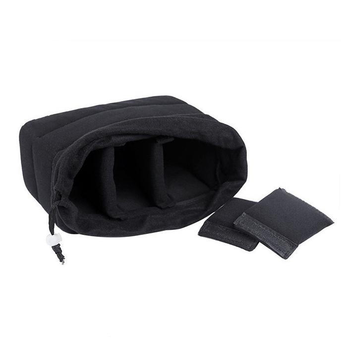 カメラ インナーバッグ インナーケース ソフト クッション ポーチ ボックス 収納 ビデオカメラ 一眼レフカメラ 小物 整理 |  | 03